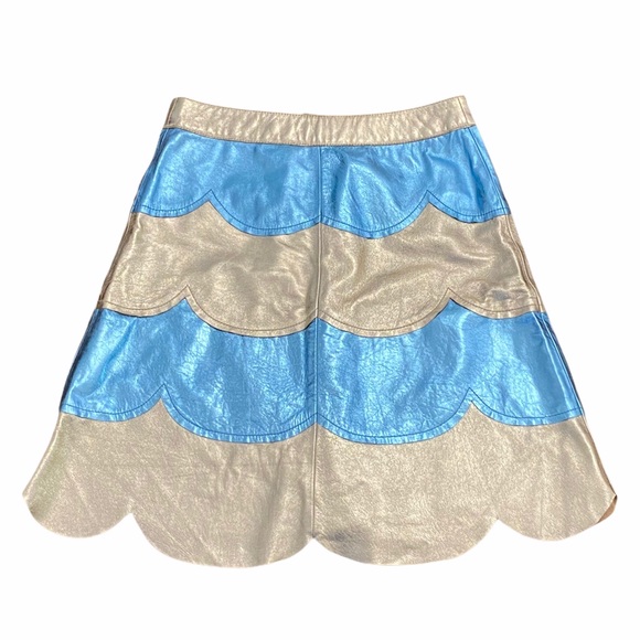 MARC JACOBS ‘THE ALINE SKIRT** Leather**US 0 $785 - Picture 4 of 7